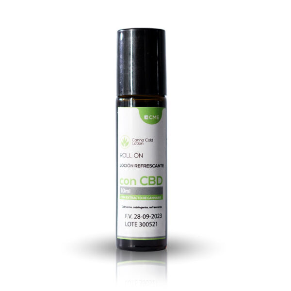 roll on con CBD de cannabis medicinal ec