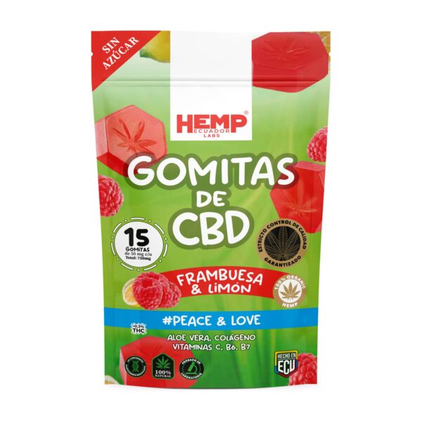 Gomitas de CBD- 15 unidades