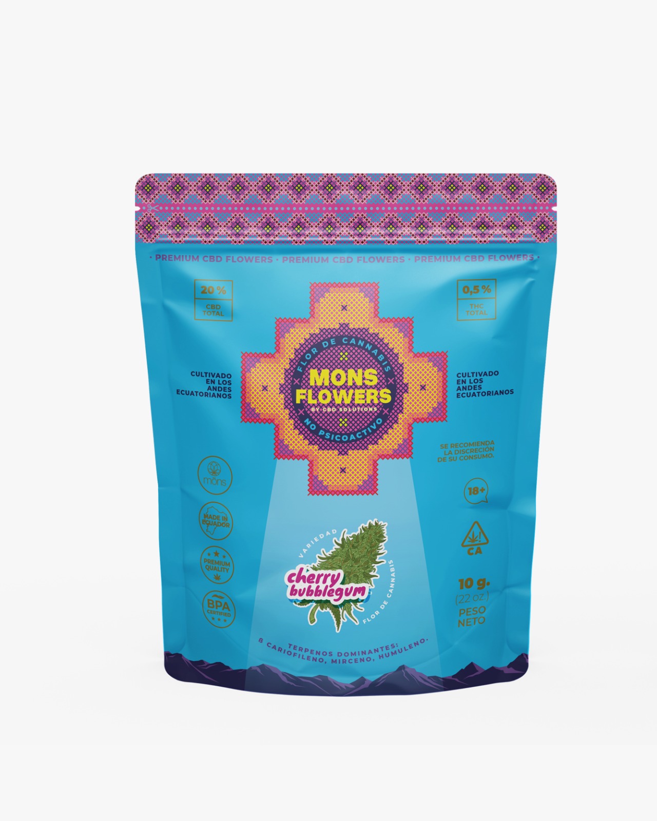 FLOR DE CBD Cherry bubblegum 3.5gr